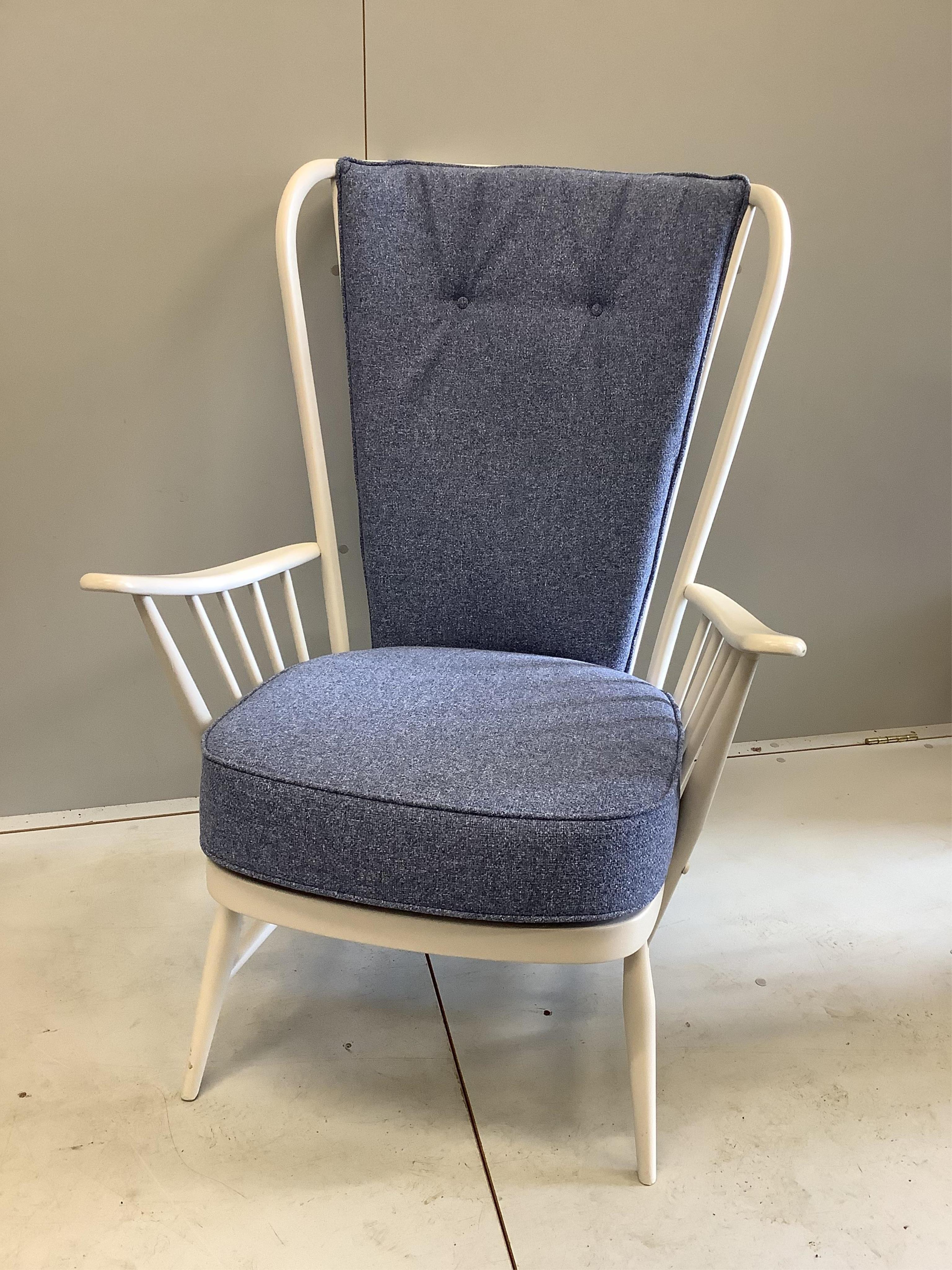 A single Evergreen armchair, width 74cm, depth 80cm, height 104cm